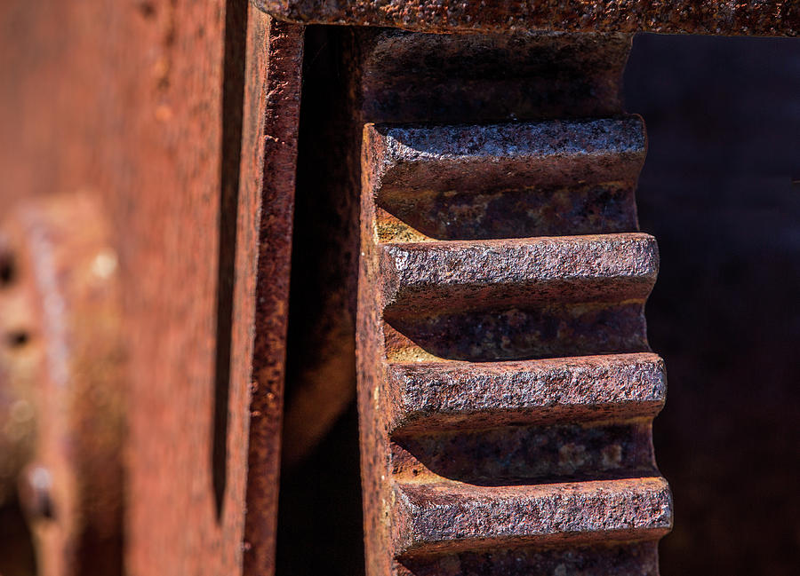 Old Rusty Machinery Photograph by Darryl Brooks