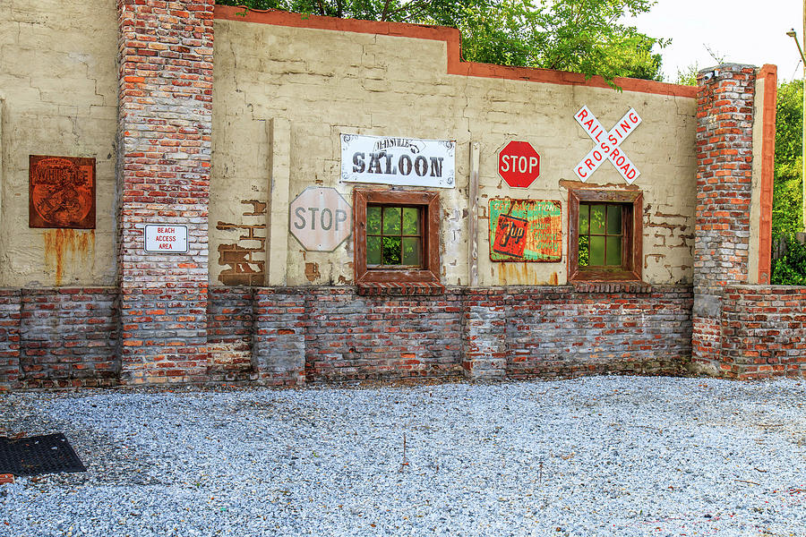 Old Saloon Wall Photograph by Doug Camara