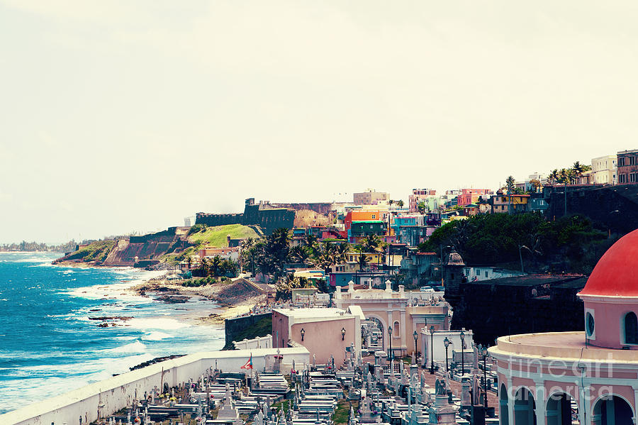 Landscape Photograph - Old San Juan Puerto Rico by Kim Fearheiley