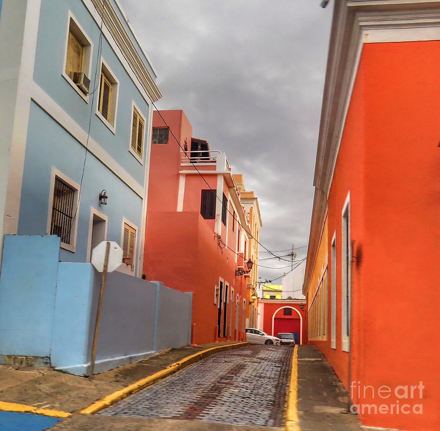 Old San Juan Photograph by Rrrose Pix