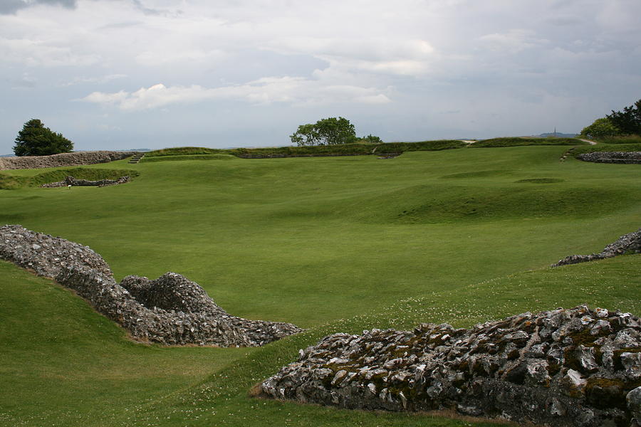 Old Sarum Photograph by Mary Mikawoz