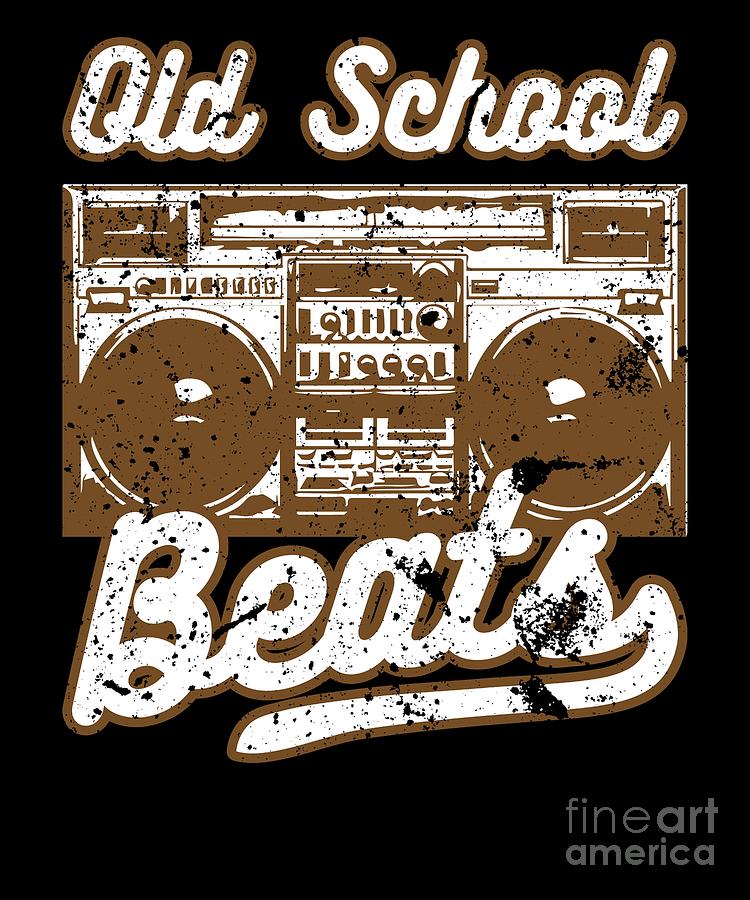 Blive opmærksom desillusion Bemyndigelse Old School Beats Boom Box Ghetto Blaster Music Digital Art by Henry B -  Fine Art America