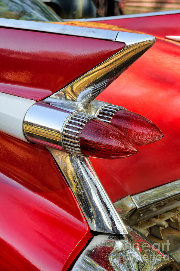 Old School Cool 1959 Cadillac Tail Fins Photograph by Andrew Dierks ...