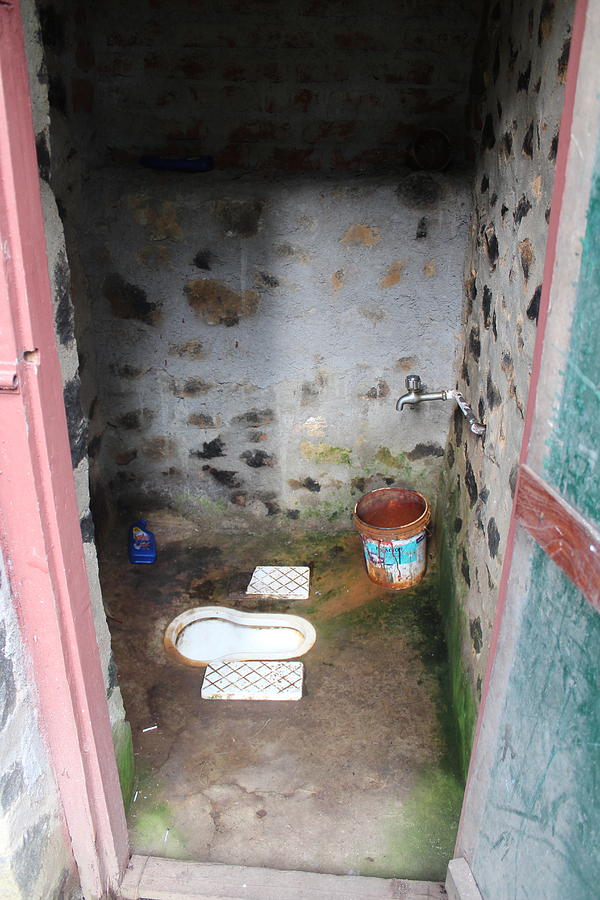 Old School Indian Toilet, Kodaikanal Photograph by Jennifer Mazzucco
