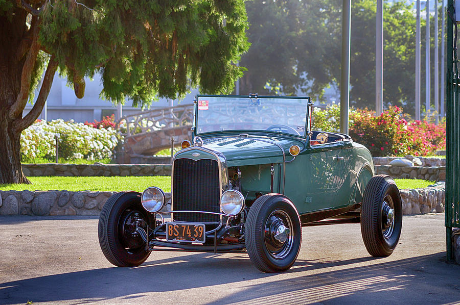 Old School Roadster Photograph by Bill Dutting