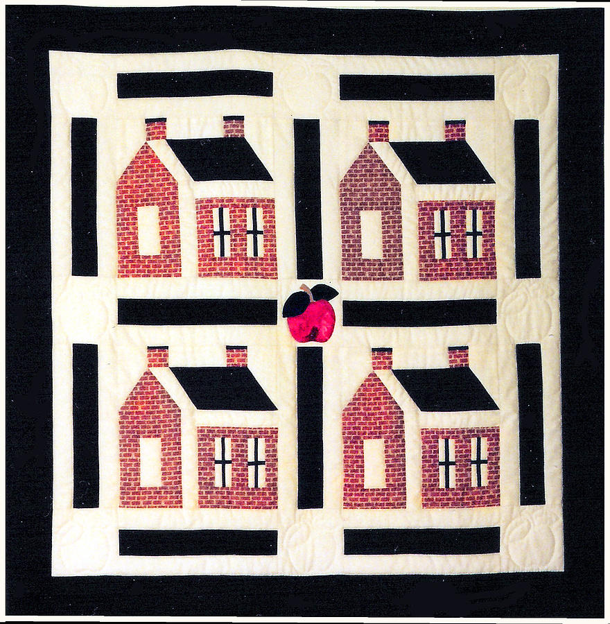 Old Schoolhouse Tapestry - Textile by Dorothea Kay