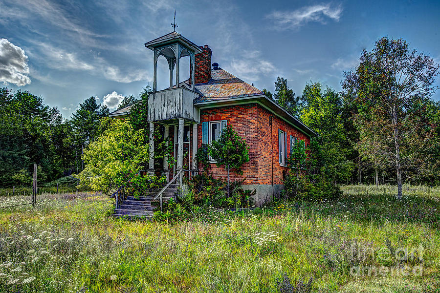 Old Schoolhouse Photograph by Roger Monahan