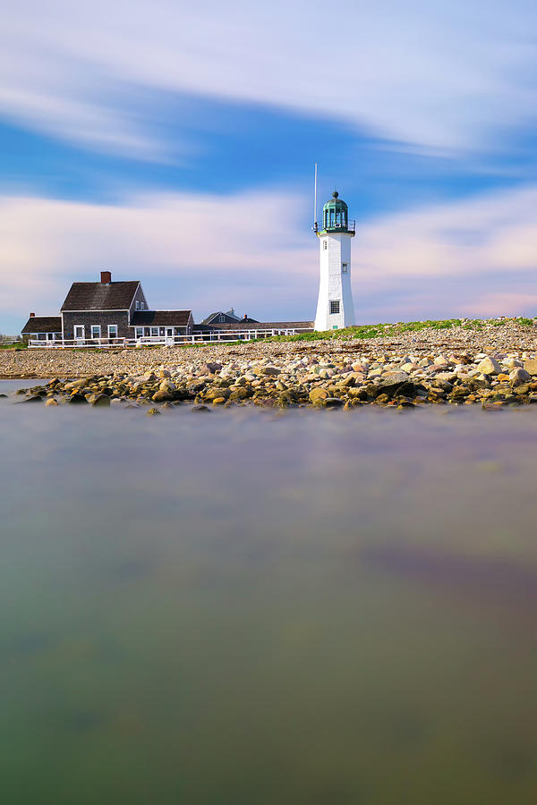 Old Scituate Light 2 Photograph by Brian Hale