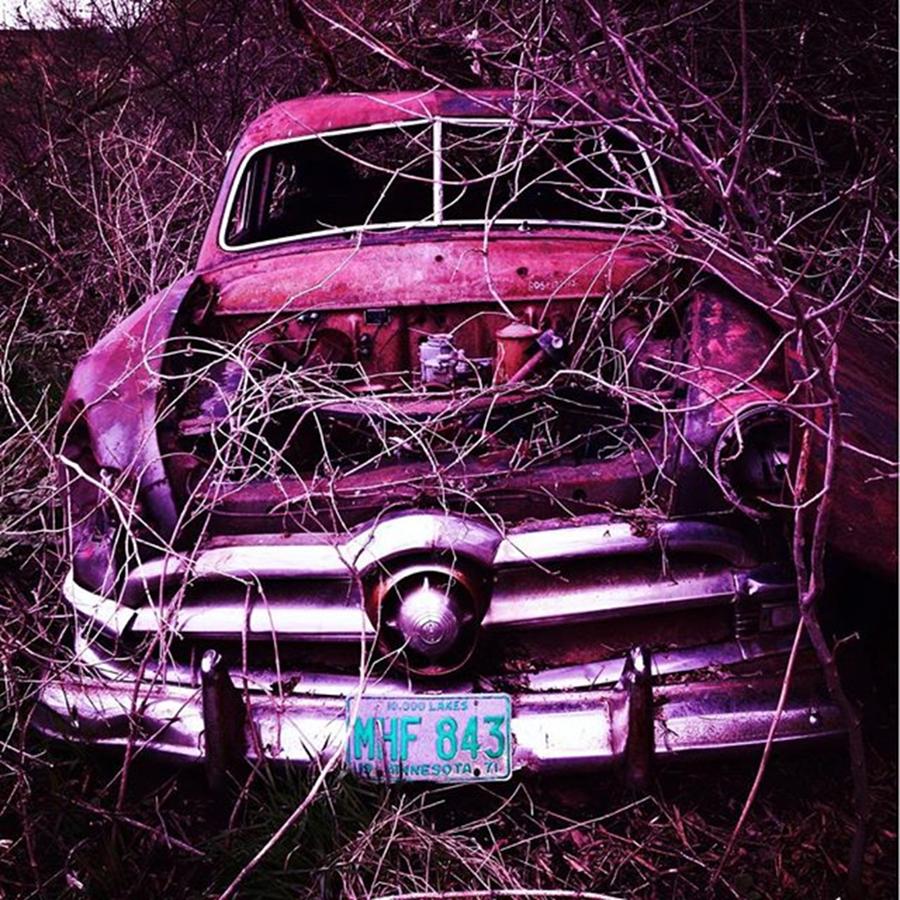 Car Photograph - ❌old Scrapper❌ #oldschool #junkyard by Jeff Schad