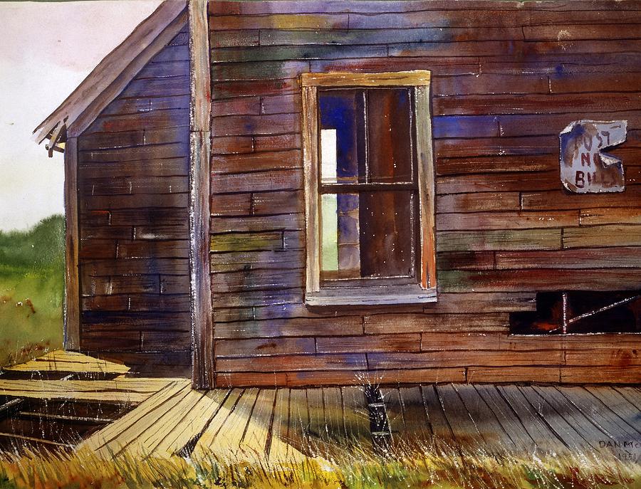 Old Shack at Highland Light Painting by Dan McCole - Fine Art America