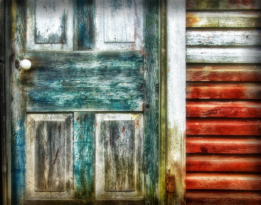 Old Shed Door Photograph by Carolyn Derstine