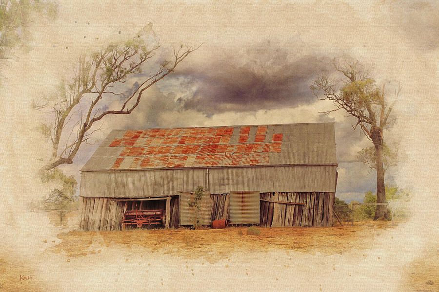 Old Shed Photograph by Keith Hawley