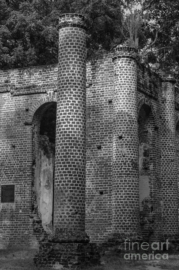 Old Sheldon Chruch Ruins Passage Of Time Photograph