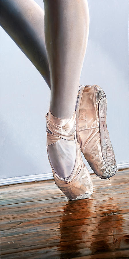 Dance Painting - Old Shoes Dancing by Kevin Aita