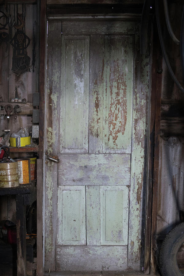 Old Shop Door Photograph by Brooke Bowdren