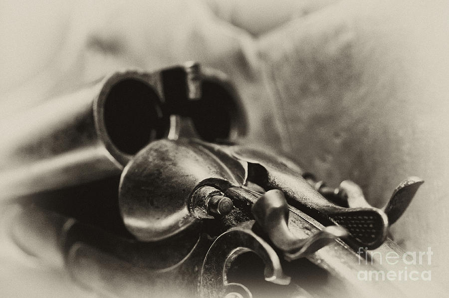 Old Shotgun Photograph by Wilma  Birdwell