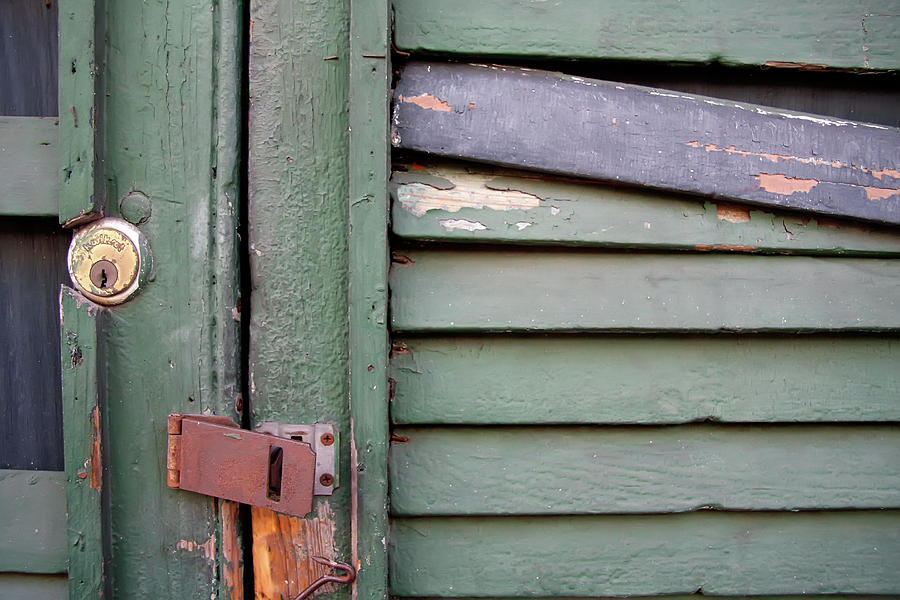 Old Shutters French Quarter Photograph by KG Thienemann
