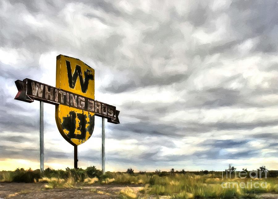 Old Sign On Route 66 Photograph by Mel Steinhauer