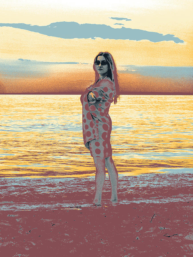 Summer Mixed Media - Old Silver Beach  by Shay Culligan