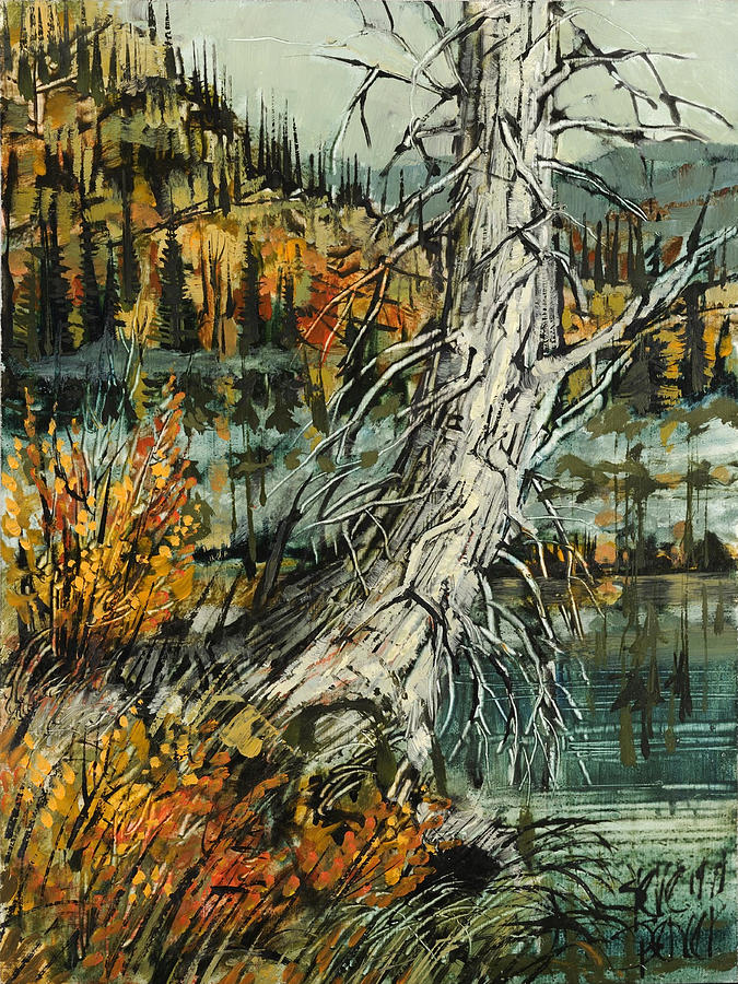 Old Snag Painting by Steve Spencer