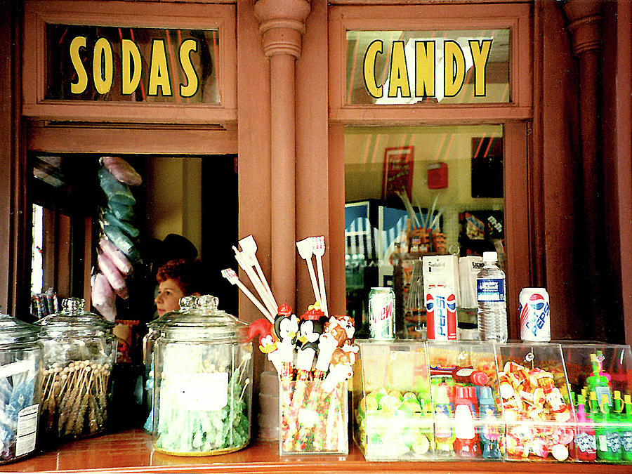 Old Soda and Candy Store - ca. 1950s Photograph by Merton Allen - Fine ...