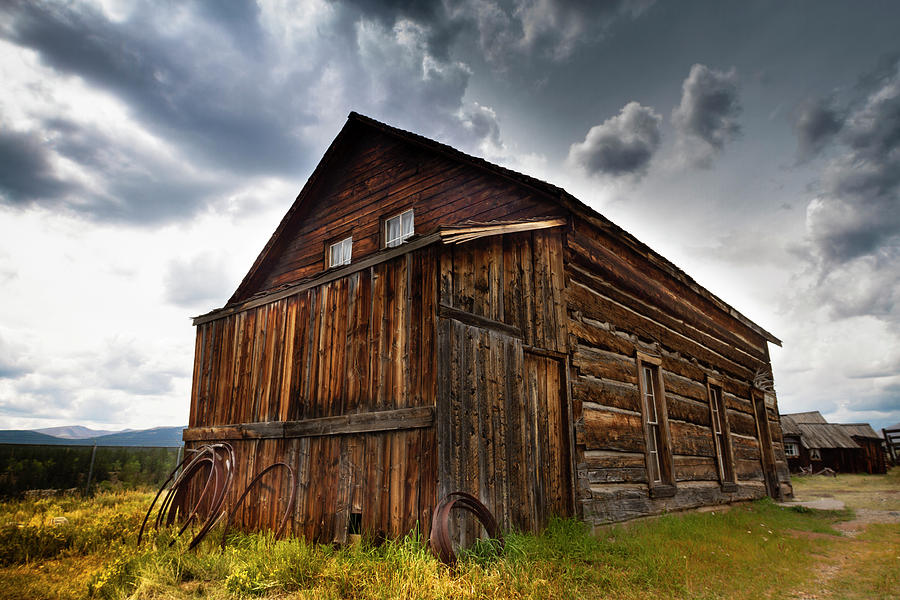 Old South Park City barn Photograph by Susan Bandy