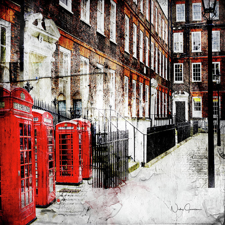 Old Square Digital Art by Nicky Jameson