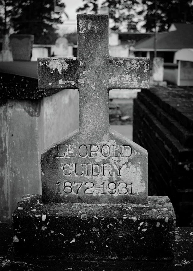 Old St Bernard Cemetery Photograph by Al White