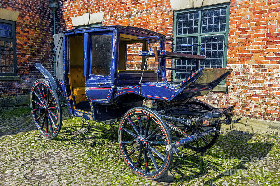 Transportation Photograph - Old Stagecoach by Ian Mitchell