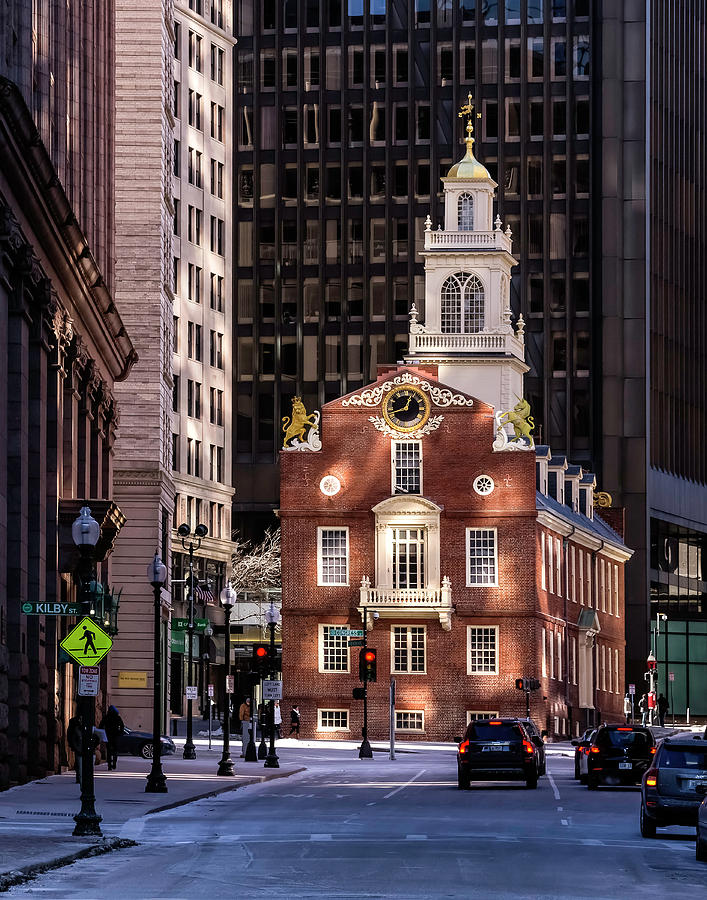 Boston Photograph - Old State House Boston, MA by Betty Denise