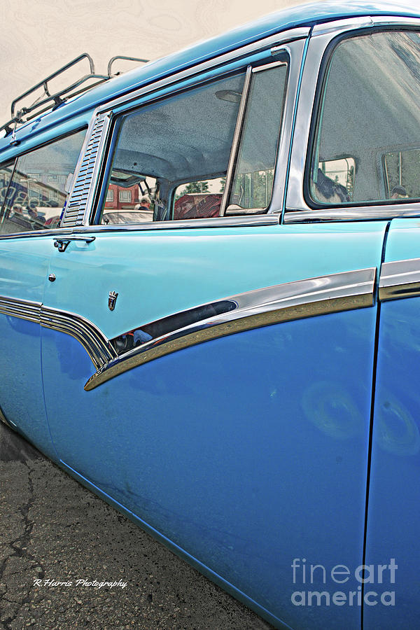 Download Old Station Wagon Side View Photograph by Randy Harris
