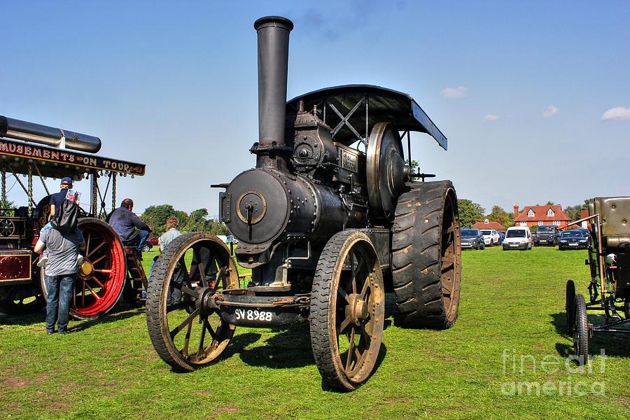 Old Steam Engine  Photograph by Vicki Spindler