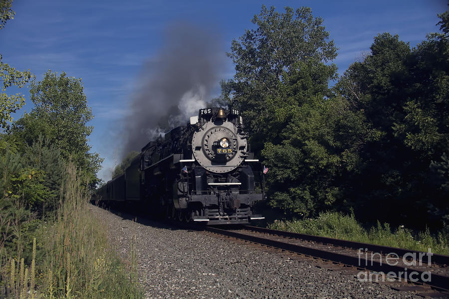 Transportation Photograph - Old Steamer 765 by Jim Lepard