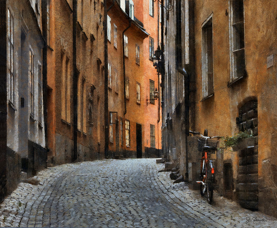 Old Stockholm Photograph by Joe Bonita