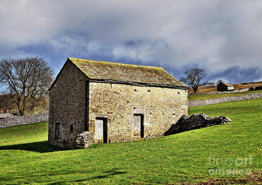 Old Stone Barns Photograph by Martyn Arnold