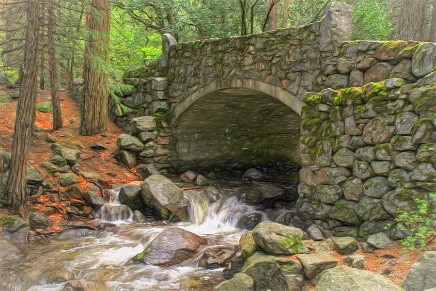 Old Stone Bridge Photograph by Donna Kennedy