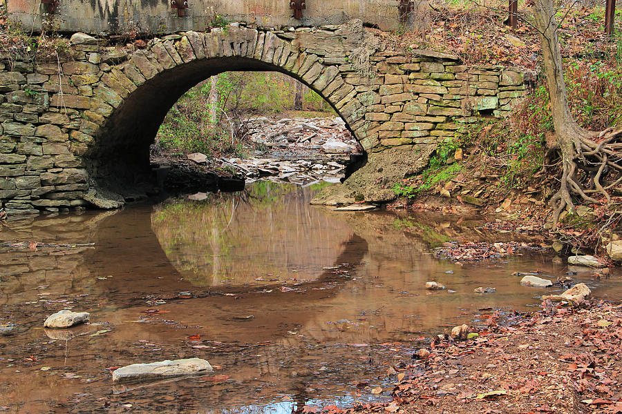 Old Stone Bridge in Illinois 2 Photograph by Greg Matchick - Fine Art ...