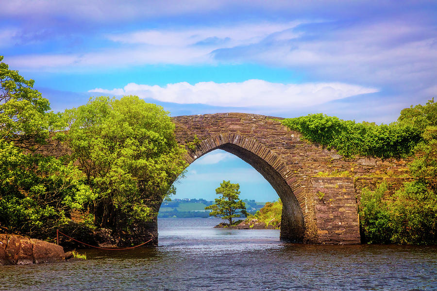 Old Stone Bridge in Ireland Photograph by Debra and Dave Vanderlaan