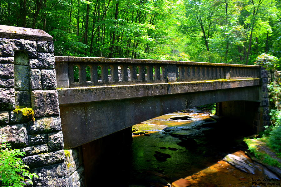 Old Stone Bridge Photograph by Lisa Wooten