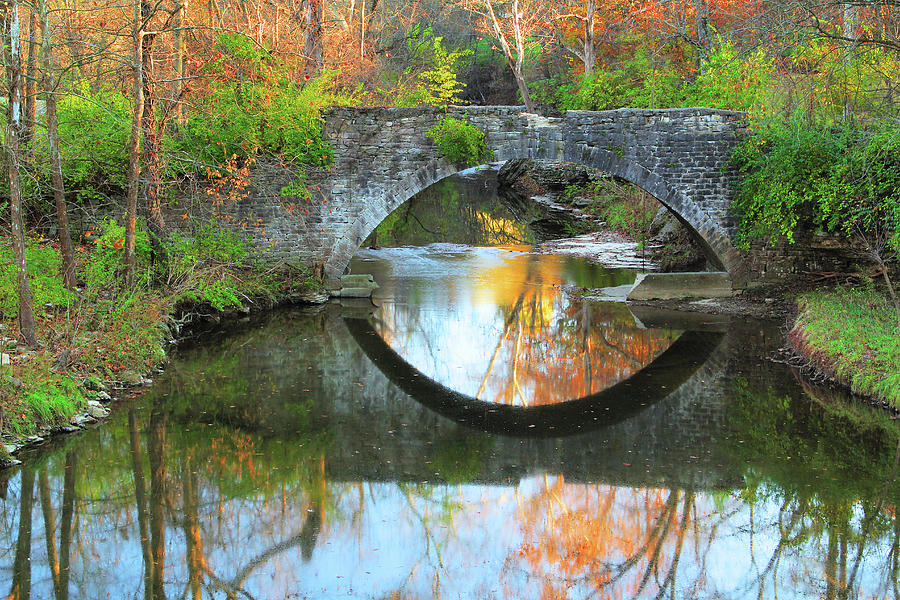 Old Stone Bridge Over Fountain Creek 1 Photograph by Greg Matchick ...