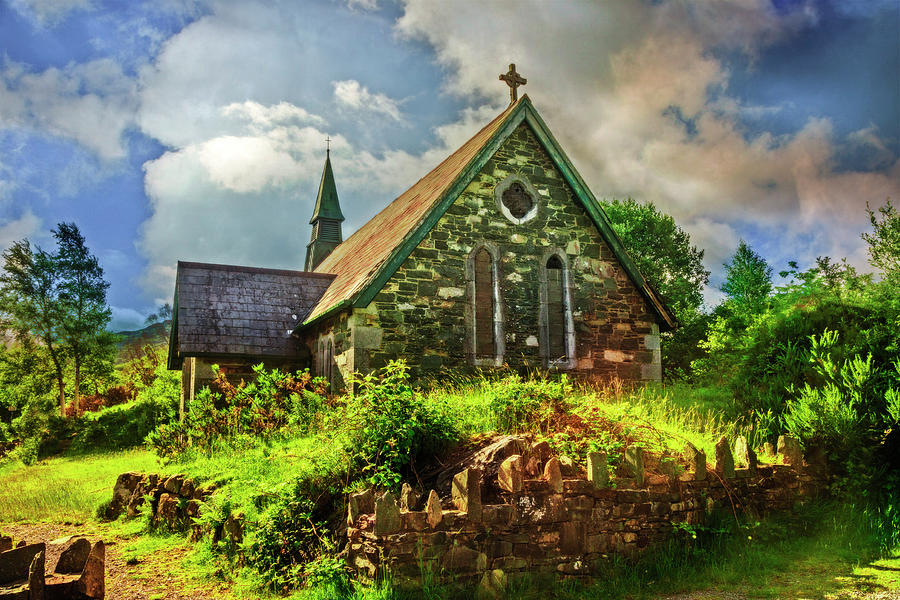 Old Stone Church Photograph By Debra And Dave Vanderlaan Fine Art America   Old Stone Church Debra And Dave Vanderlaan 