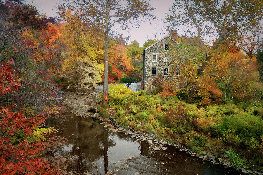 Old Stone Mill Photograph by Diana Angstadt