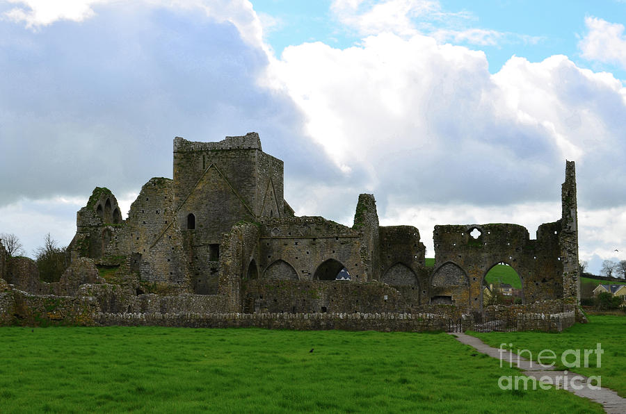 Old Stone Ruins of Hoare Abbey in Ireland Photograph by DejaVu Designs ...