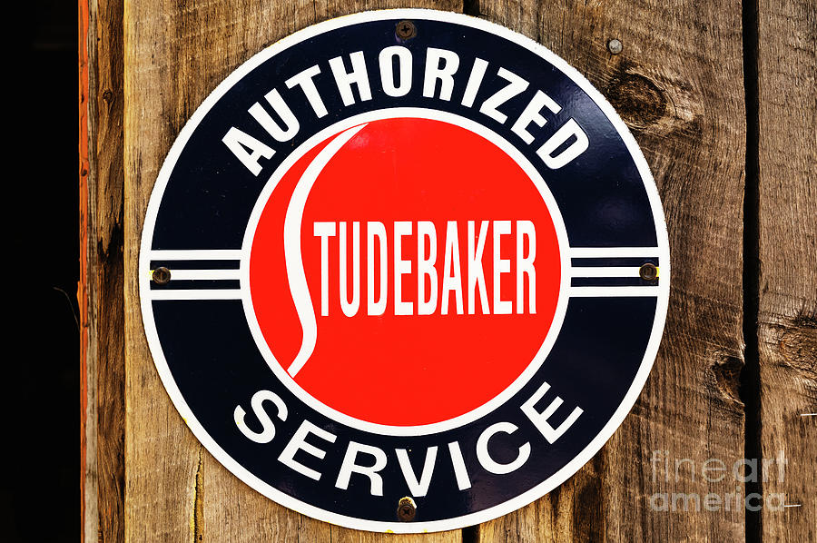 Old Studebaker Sign Photograph by M G Whittingham