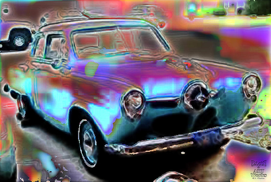 Car Photograph - Old Studie by Dee Flouton