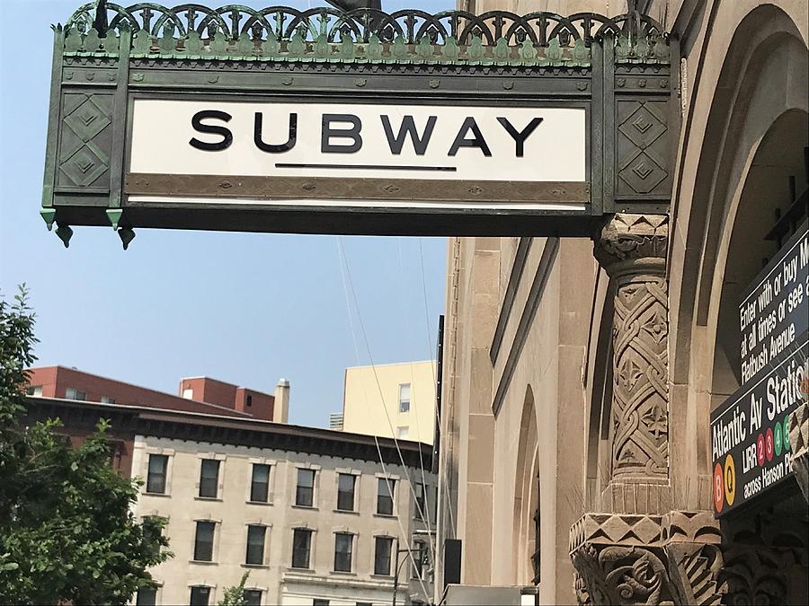Old Subway sign of Brooklyn by Liza Beckerman Old Subway sign of Brooklyn by Liza Beckerman