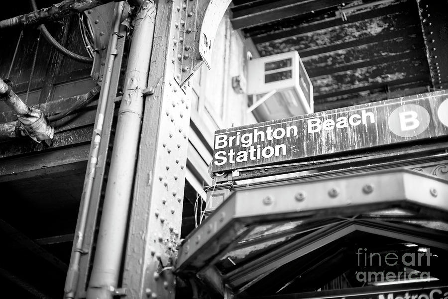 Old Subway Station at Brighton Beach Photograph by John Rizzuto