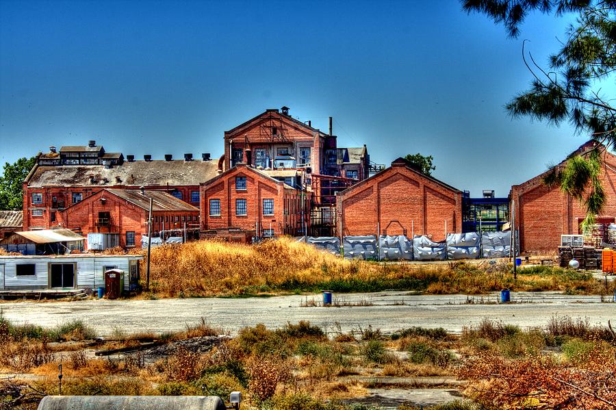 Old Sugar Mill Landscape Photograph by Randy Wehner