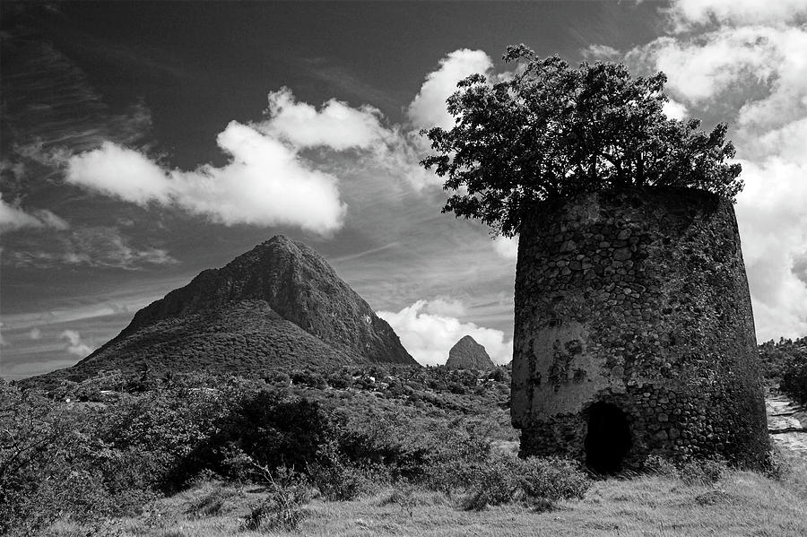 Old Sugar Mill-St Lucia Photograph by Chester Williams