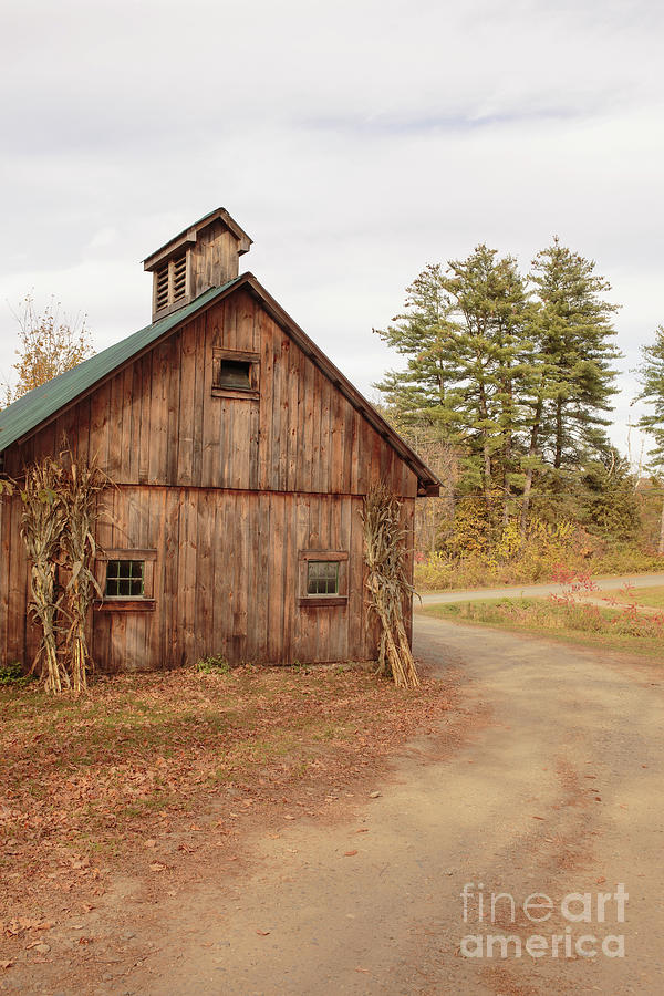 Old Sugar Shack Farm Plainfield New Hampshire Photograph by Edward Fielding